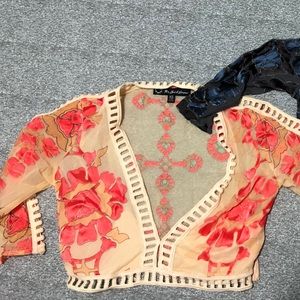 For Love & Lemons - Blouse top lace (XS) NWOT